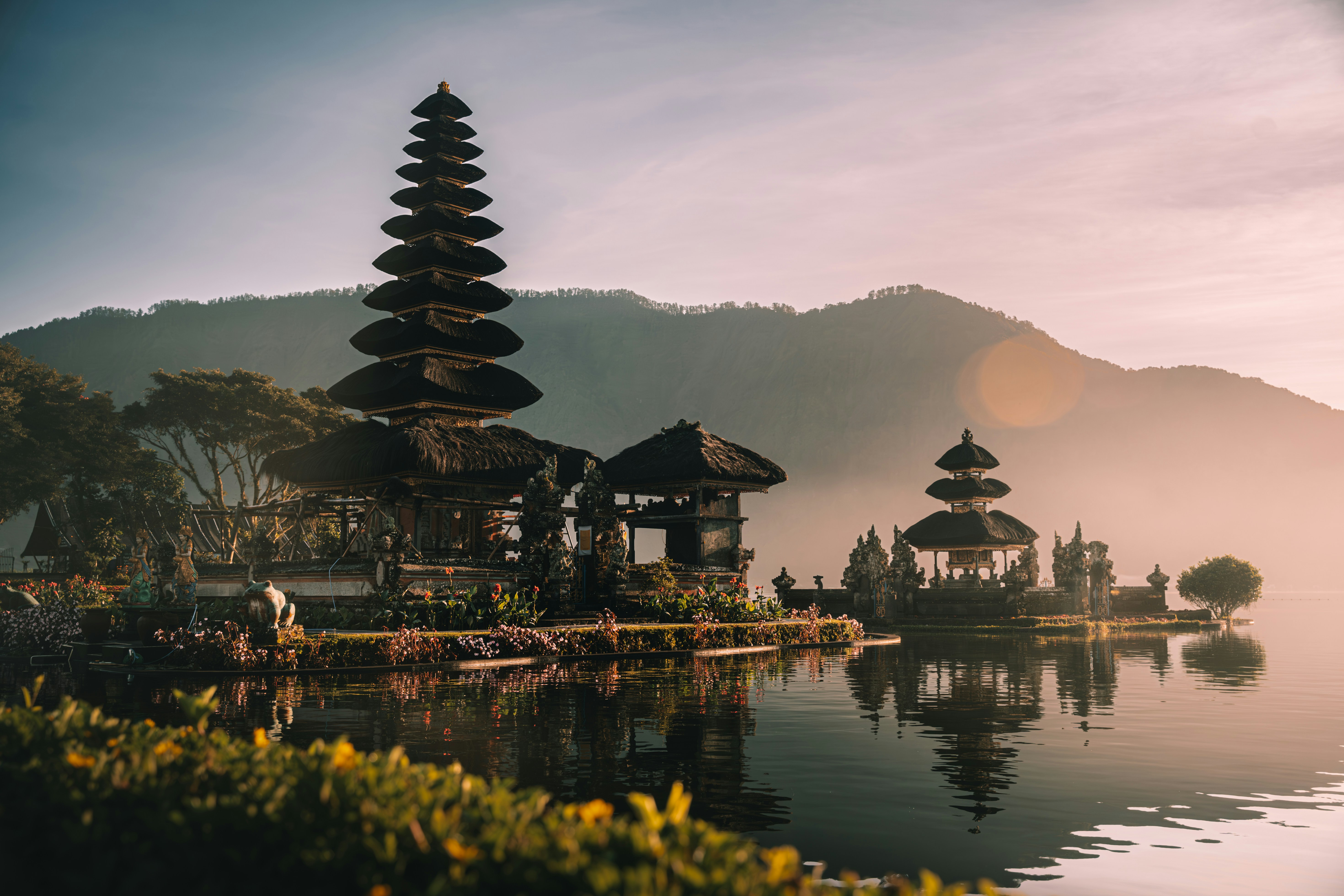 Lush, tropical view of Bali, a Kasero founding location