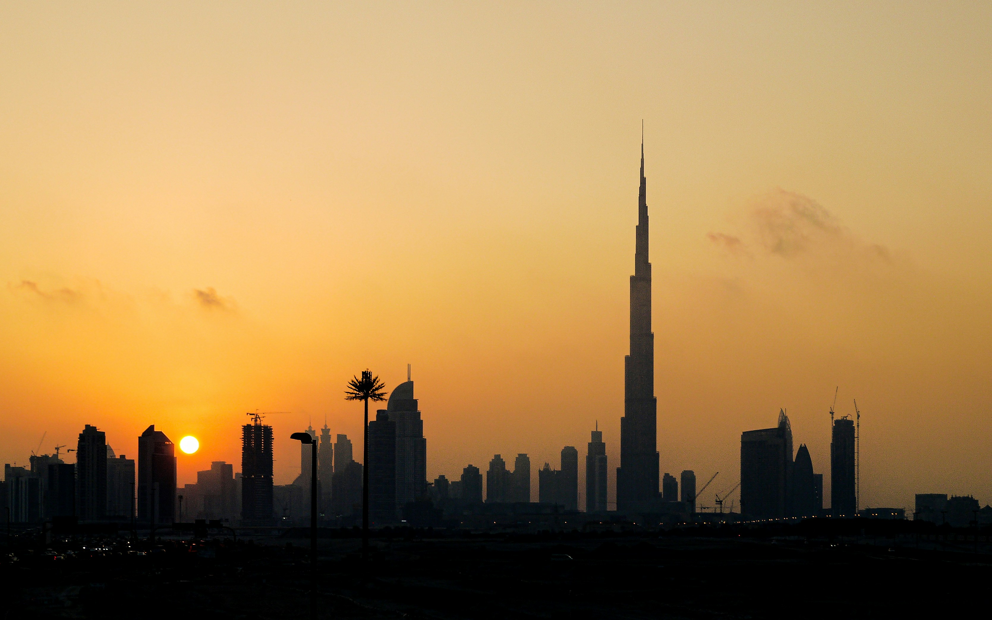 Modern skyline of Dubai for international educators